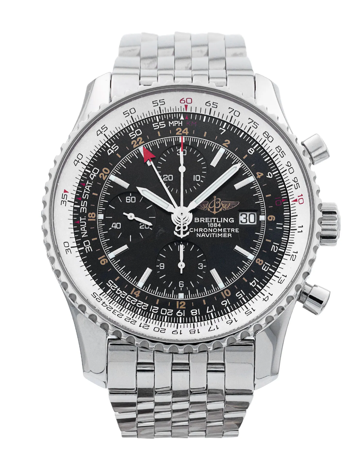 Breitling Navitimer Chronograph GMT 46 A24322 401140