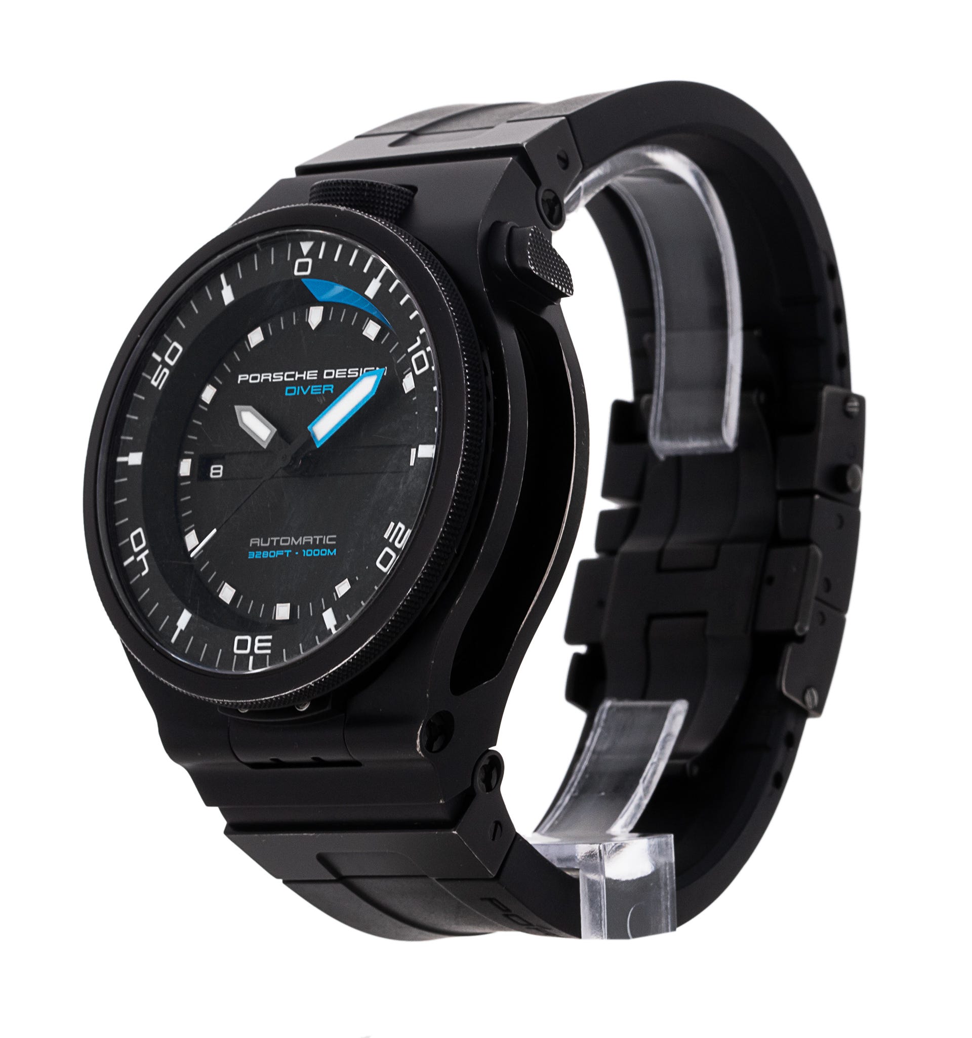 Porsche Design Diver P6780 - Black Dial & Rubber Strap